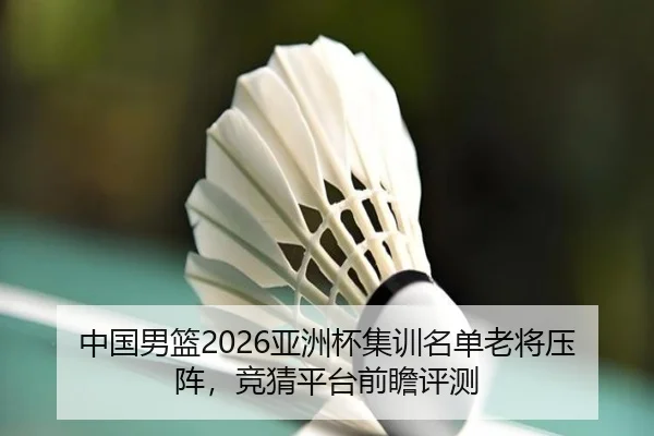 中国男篮2026亚洲杯集训名单老将压阵，竞猜平台前瞻评测
